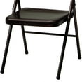 thumbnail image 4 of MECO Sudden Comfort All Steel Folding Chair Set, Cinnabar (Set of 4), 4 of 4