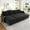 Black, variant on Harper & Bright Designs Sectional Sofa with Pull Out Bed, Convertible Sofa Sleeper with Storage Ottoman, Corduroy U-shaped Sectional Sofa with USB and Flip-Top Table, Grey
