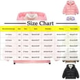 thumbnail image 4 of Boys Girls Down Jacket Unisex Tween 4-12Year Long Sleeve Solid Color Padded Jacket Winter Thickened Warm Padded Coat Casual Outerwear, 4 of 4