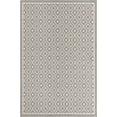 thumbnail image 2 of Rugs.com Outdoor Lattice Collection Rug – 6' x 9' Gray Flatweave Rug Perfect For Bedrooms, Dining Rooms, Living Rooms, 2 of 8