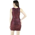 thumbnail image 4 of Artyska Women's Short Sleeveless Sequin V-Neck Party Bodycon Mini Fit Homecoming Dress, 4 of 6