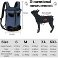 thumbnail image 4 of Mochilas transportadoras para perros medianos y grandes, bolsa portamascotas ajustable, 4 of 5