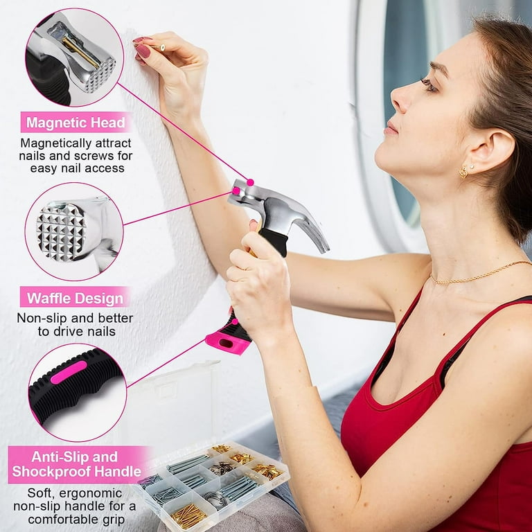 TOYIEW 315-Piece Picture Hanging Kit with Hooks, Wire, Nails