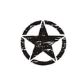 thumbnail image 1 of 50cm Big Stickers on Cars Army Star Distressed Decal for Jeep Sticker Large Vinyl Military Hood Graphic, 1 of 3