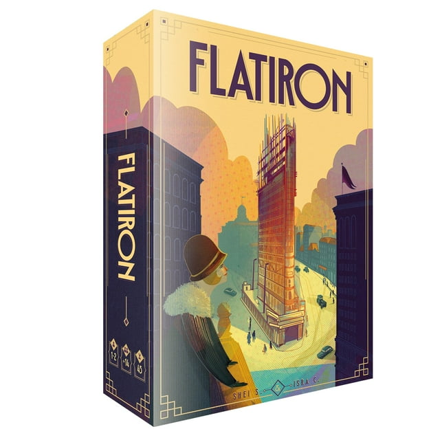 Juego de mesa Ludonova Flatiron Build New York Skyscraper