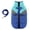 Blue3, variant on Pet Clothing Winter Warm Coat for Small to Medium —Windproof Color Blocking Embroidery Design with Shoulder Straps Jacket Vest