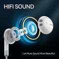 thumbnail image 4 of HRTGFD-USB C Headphones for iPhone 17 16 15 Pro iPad Pro, USB Type C Earphones USB C Wired Earbuds Microphone Volume Control for Samsung S26 S25 Ultra S24 S23 S22 S21 Note20 A54, Pixel 9 8 7 6 6a 5 4, 4 of 4