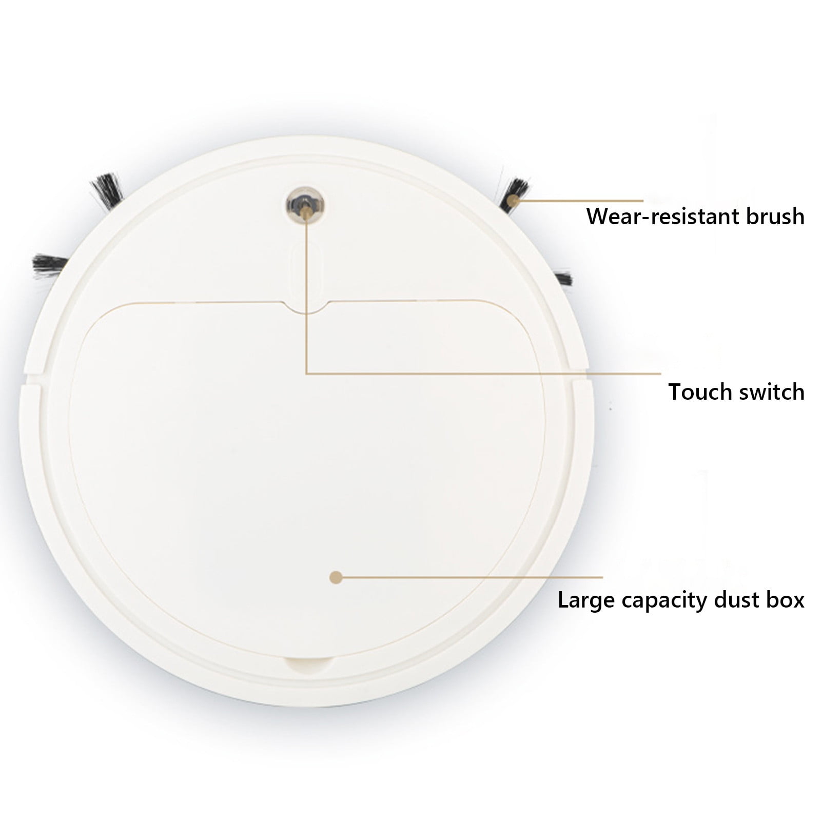 Matoen Robot Vacuum with Self-Empty Base, Bagless, Row-by-Row Cleaning, Perfect for Pet Hair, Compatible with Alexa, Wi-Fi, White, 30 Day Capacity
