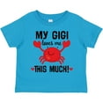 thumbnail image 3 of Inktastic My Gigi Loves Me Grandkids Boys or Girls Toddler T-Shirt, 3 of 5