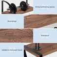thumbnail image 3 of Wall Mount Farmhouse Paper Towel Holder with Shelf, 3 of 5