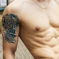 thumbnail image 4 of Pegatinas Tatuaje Corporal Tatuajes Temporales 8 Uds. Patrón Brazo para Y Niñas, 4 of 9