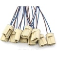thumbnail image 2 of 10 Pieces G9 Lamp Holder, G9 Ceramic Base Socket with 150mm Teflon Wire for G9 LED Halogen Light Bulbs Home, 2 of 5