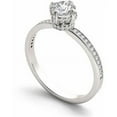 thumbnail image 2 of 1 Carat T.W. Diamond Classic 14kt White Gold Engagement Ring, 2 of 5