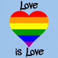 thumbnail image 3 of CafePress - Love Is Love T Shirt - Light T-Shirt - CP, 3 of 4