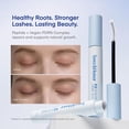 thumbnail image 2 of Terez & Honor REviving Lash Serum - Korean Vegan PDRN Lash Growth Serum for Longer, Fuller, Healthier Lashes - Peptide & Biotin Lash Conditioner for Root Strengthening - Clean, Gentle, Made in Korea, 2 of 9