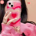 thumbnail image 1 of Para Samsung A34 A54 A23 A12 A52 A04s A32 A04 A53 A22 A71 A10S A50 A02s A30s A13 A04E A50s A52s A11 A03 A03s A20 A30 Airbag Suave INS Gradient Sweet Love Heart Funda De Cojín De Aire, 1 of 3