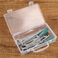thumbnail image 4 of Moyic Caja de almacenamiento con diseño de asa, vista clara, accesorios para el hogar, contenedor para el hogar, Kit médico apilable, organizador Almacenamiento y organización del hogar Moyic HA062085-00B, 4 of 6