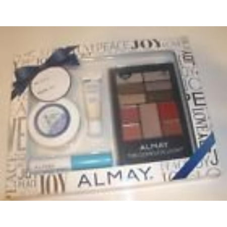 DELUXE GIFT SET, Almay theWalmartplete look palette #300 (eyeshadow/lip.blush), medium/Deep skin tones, By