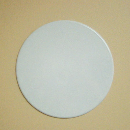 White Recessed Can Light Blank Up Cover, Round Ceiling Light Cover