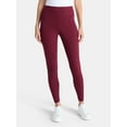 thumbnail image 2 of Time and Tru Women's High Rise Leggings, 27'' Inseam, 2-Pack, Sizes XS-XXXL, 2 of 7
