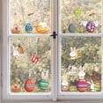 thumbnail image 3 of Pegatina de Ventana Doble Cara Visual Decorativo Ganfancp Pascua Blanco Ventana de Cristal Electrostática 2X, 3 of 5