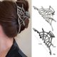 thumbnail image 1 of Pisexur Belleza Maquillaje Accesorios Tela Gótica De Calaveras De Araña Negras Mano Lindas Pinzas Para El Cabello Grandes Para Mujeres Accesorios Pinzas Para El Cabello Gótpara mujeres y hombres, 1 of 2