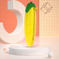 thumbnail image 5 of Hyknon Pencil Pouch Bag, Cute 3D Fruit Vegetable Silicone Pencil Cases, Portable Soft Waterproof Pen Bag with Clip, Multi-Functional Stationery Boxes Storage Bag for Campus Office Daily Outdoor ( H ), 5 of 7