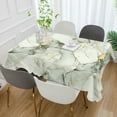 thumbnail image 2 of Yayeee Tablecloths 54" x 54" Rectangle Wrinkle Resistant Party Table Cover, Gray Marble Pattern, 2 of 8