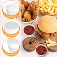 thumbnail image 3 of NOGIS 100 Pack 3.5 oz Paper Souffle Portion Cups, Small Paper Jello Shot & Condiment Cup, Disposable Sample Cups for Tasting, Ketchup, Sauce, Medicine, Measuring, Dessert, Snack, Nuts, 3 of 7