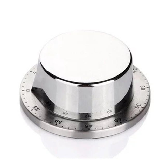 Temporizador De Cocina De Acero Inoxidable Con Base Magnética Temporizador De Cocina Manual Utensilios De Cocina De Cuenta Regresiva Speravity HA013434-00