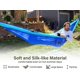 thumbnail image 4 of Hamaca para acampar al aire libre Hamaca portátil doble Azul, 4 of 5