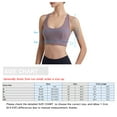 thumbnail image 2 of Mujeres Yoga Sujetador acolchado Deportes recortada Y Back Pilates Tank Tops Chaleco informal Abanopi Chaleco de mujer, 2 of 7