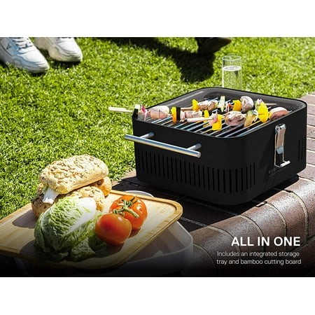 Everdure by Heston Blumenthal - CUBE Charcoal Grill - Graphite