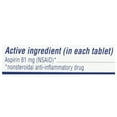 thumbnail image 5 of St. Joseph Low Dose Enteric Safety Coated Pain Relieving Aspirin 81mg, 36 Ct., 5 of 6
