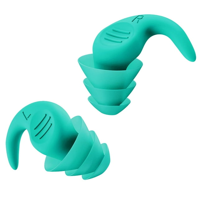 Advanced Soundproof Silicone Earplugs for Noise Cancellation and Secure Water During Sleep and Swimming Activities