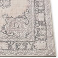 thumbnail image 3 of Well Woven Machine Washable Nile Tarifa Vintage Bohemian Medallion Floral Border Beige 2'6" x 3'9" Accent Doormat, 3 of 6