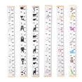 thumbnail image 2 of Tabla de crecimiento del bebé que entrega la regla Decoración de la pared para niños Calcomanías extraíbles de la medida de la altura de la lona Advancent JJ23916-06, 2 of 6