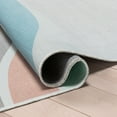 thumbnail image 3 of Well Woven Curved Rainbow Pastel Multi Color 3'3" x 5' Apollo Kids Collection, 3 of 8