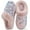 PINK, variant on WateLves Women's Glitter Plush Slippers - Comfort Memory Foam, Fuzzy Lined House Shoes, Indoor Outdoor Wear, Multiple Styles