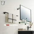 thumbnail image 4 of Double Towel Bar Matte Stainless Steel Bath Towel Rack for Bathroom Towel Holder Wall Mount Total Length TBLPB, 4 of 9