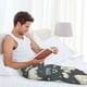 thumbnail image 5 of Balery Gamers Pantalones de pijama para hombre, pijama ultraligero, pantalón de descanso-Small, 5 of 6