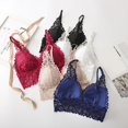 thumbnail image 2 of Sujetador sin aros de lencería Sexy de encaje para mujer, Bralette de realce con relleno, sujetador de mujer, sujetador suave sin espalda, ropa interior de moda Tan Jianjun unisex, 2 of 2