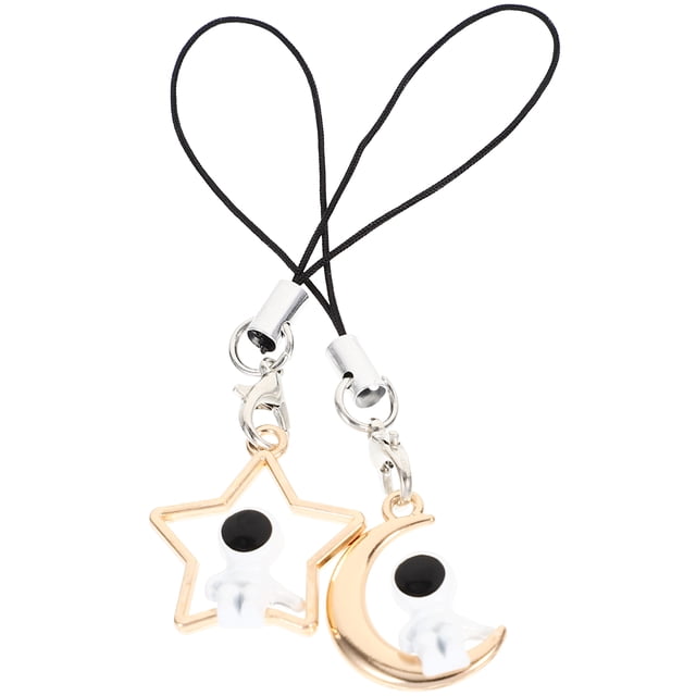 EXHUMKY 2Ud Llavero Colgante Decorativo Para Teléfono Y Mochila Con Acabado Elegante