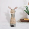 thumbnail image 2 of Rongfmy Cute Rabbit Statue Figurines Animal Sculpture Craft Wedding Gift female, 2 of 8