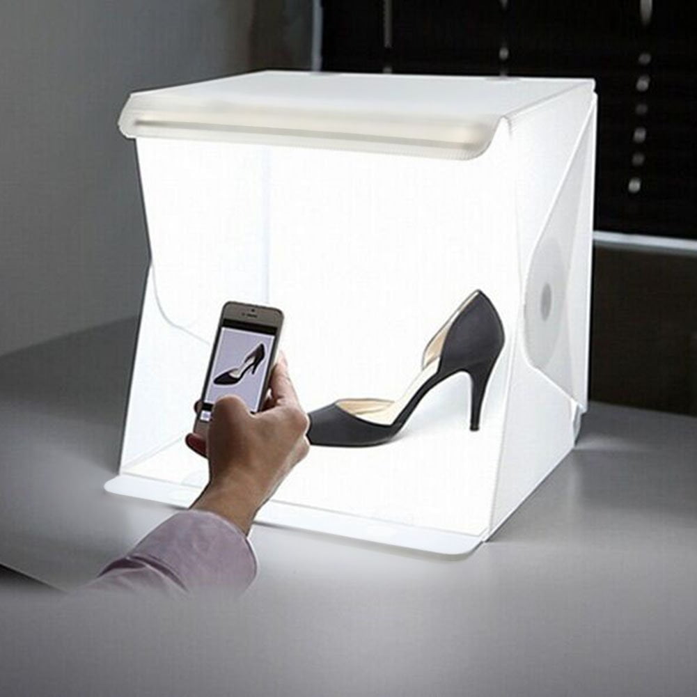 Studio Light Room Portable Photography Box Photo Led Tent Foldable Cube 40cm TN 
