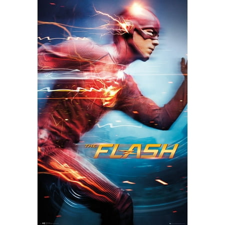 New Tv Show Poster - The Flash - DC Comics TV Show Poster / Print (Speed) (Size: 24