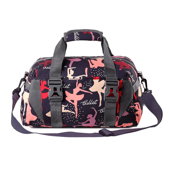Ballet Dance Bag for Girls, Teens, Ballet Gym Bag with Adjustable Straps 15.7x8.3x8.3inches