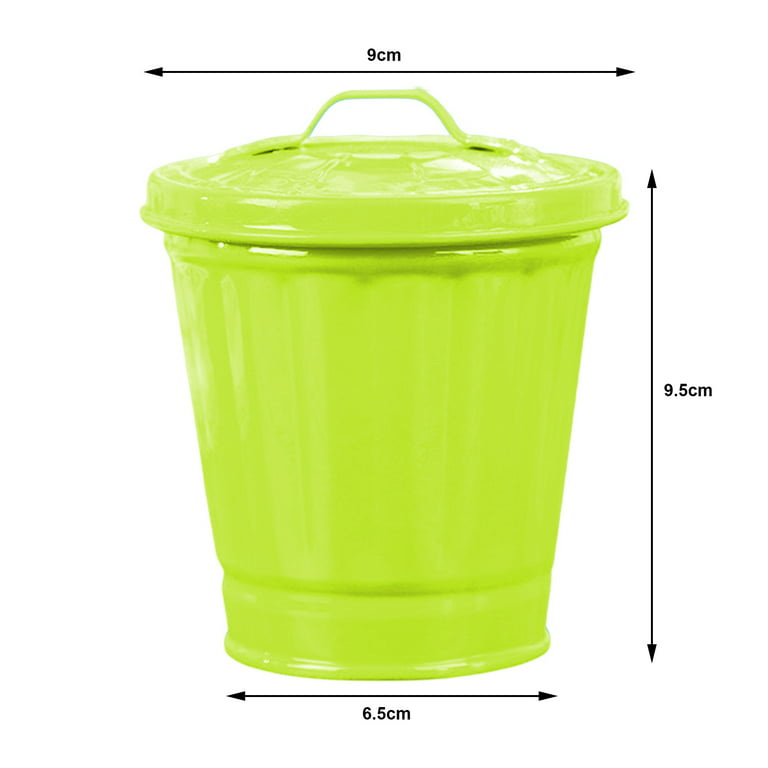 Storage Box Garbage Pail Bedroom Trash Can Lid Slim Trash Can Outdoor With Lids  Bin Waste