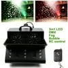 3in1 Bubble Fog Machine with Remote Controller 9 RGB LED DMX Fogger Smoker Stage Lighting DJ Show Wedding Party
