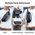 thumbnail image 4 of Bolso de cintura de gran capacidad, bandolera, moda coreana, nuevo bolso de pecho para cajero de negocios, 4 of 5